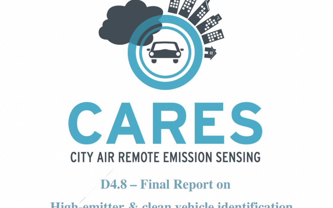 Final report on high-emitter and clean vehicle identification